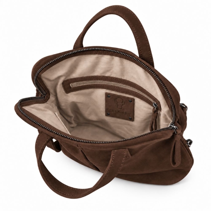 Preview: LITTLE BACKPACK SUEDE BROWN